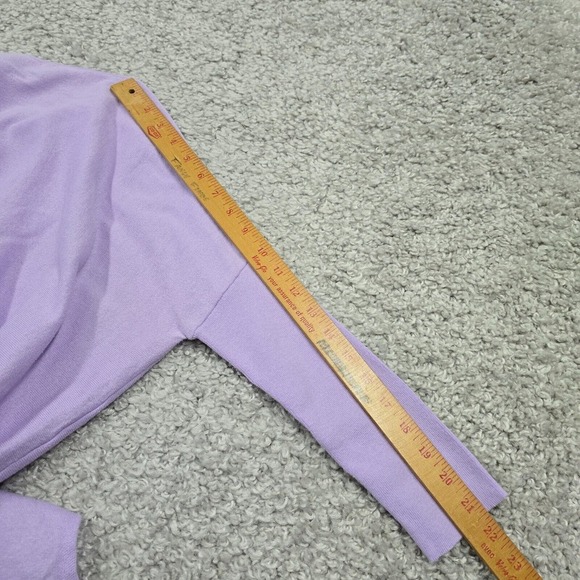 Lilly Pulitzer Elba Sweater Womens XS Purple Tassel 3/4 Sleeve Beach Resort - Picture 13 of 14